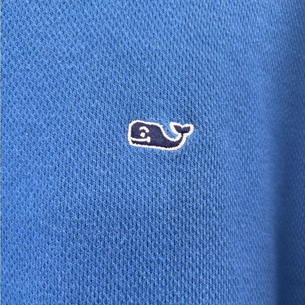 Vineyard Vines Classic Royal Blue 3/4 Zip Pullover Size XL - Picture 7 of 7